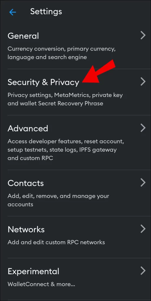 Tap Security & Privacy